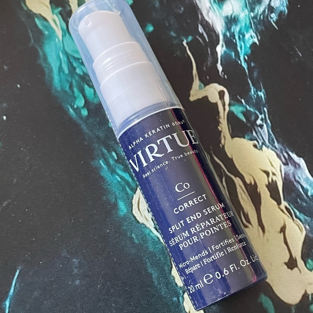 NWT VIRTUE Split End Hair Repair Serum Travel Size (mini)